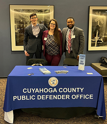 Public Defender Attorneys at Cleveland State University’s Career Fair